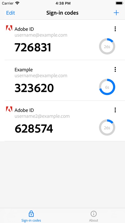 Adobe Authenticator screenshot-3