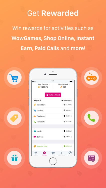 WowApp - Earn. Share. Do Good