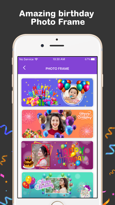 How to cancel & delete Birthday Photo Frames & Cards from iphone & ipad 4