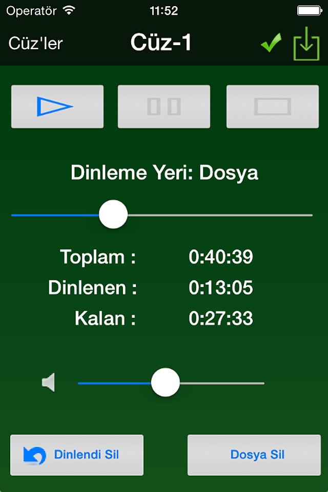 Kuranı Kerim Meal Dinle screenshot 2