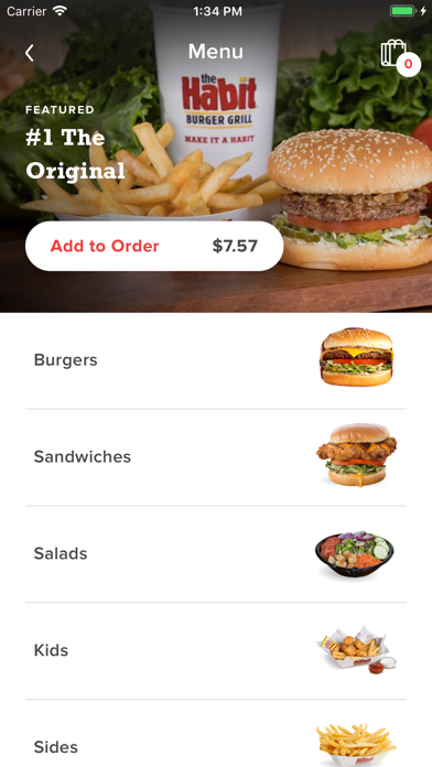 The Habit Burger Grill screenshot 2