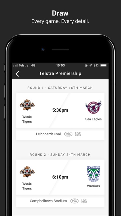 Wests Tigers screenshot-3
