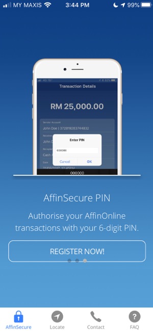 Affinonline.com login