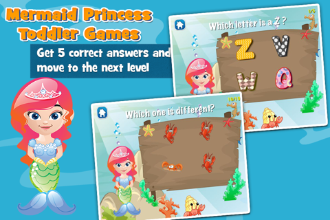 Mermaid Princess Marina Kids screenshot 3
