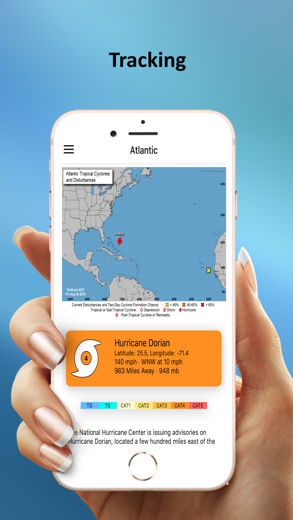 Tropical Hurricane Tracker para iPhone - DESCARGAR APLICACIÓN