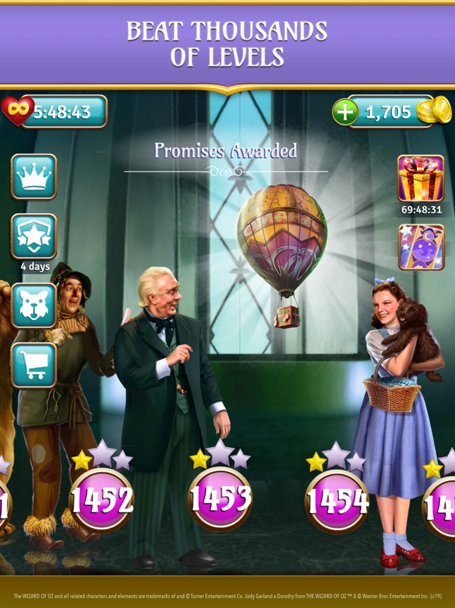 Zynga Wizard Of Oz Support