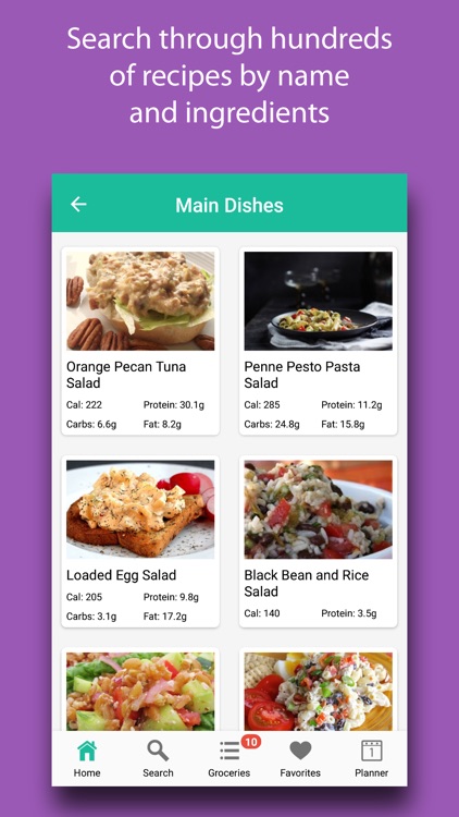 Salad Recipes & Meal Plans screenshot-2
