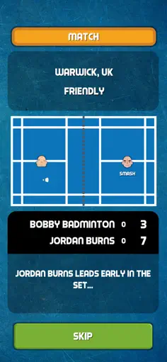 Badminton Manager - Screenshot 1