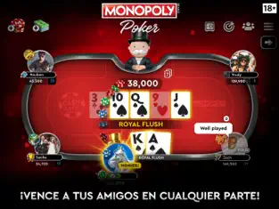 Imágen 4 MONOPOLY Póker - Texas Holdem iphone