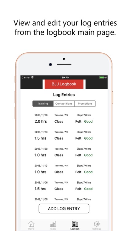 BJJ Logbook screenshot-4