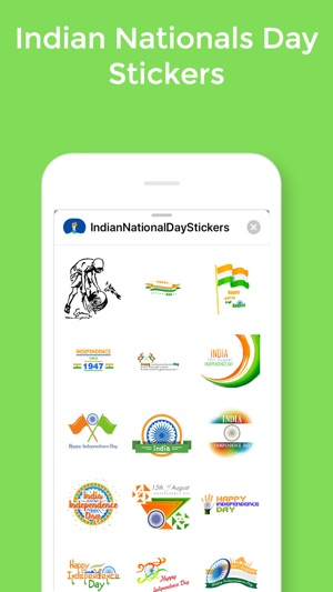 Indian National Days stickers(圖2)-速報App