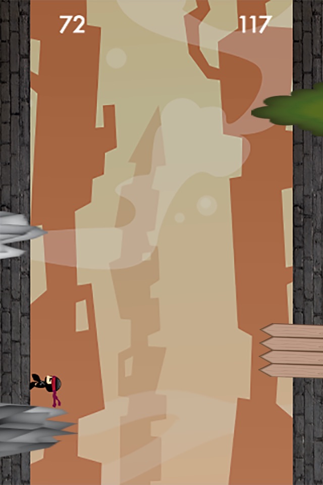 Wand Climbing Ninja Jump screenshot 2