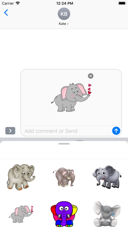 Elephants Stickers HD