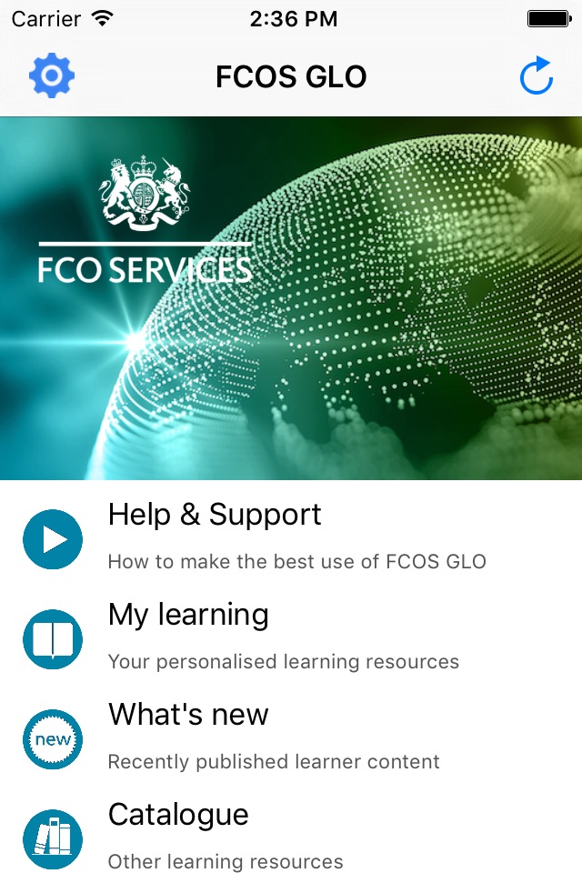 FCDO-S GLO screenshot 2