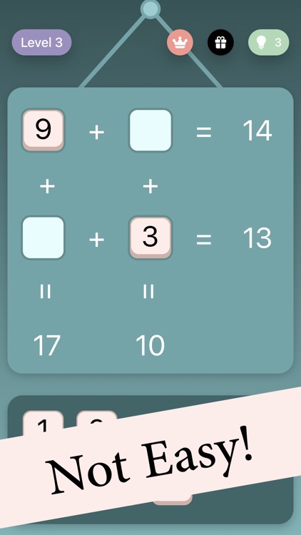 Math Puzzle: number game