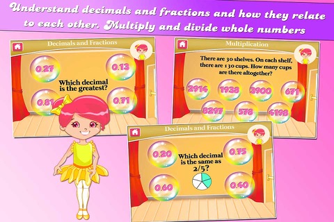 Ballerinas 3rd Grade Games screenshot 2