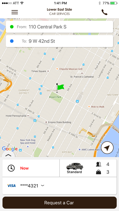 Lower East Side Car Service screenshot 3