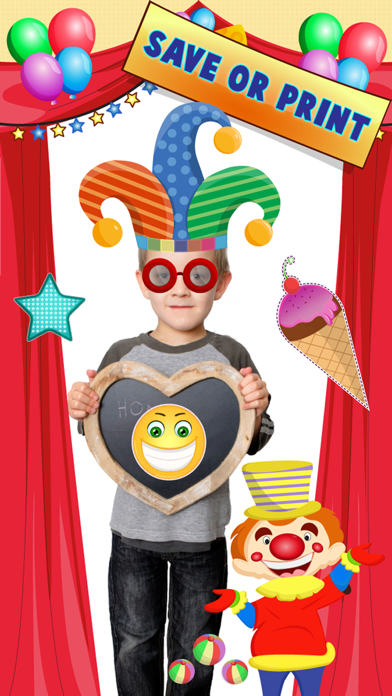 Cool guy photo booth – Baseball, football games, pirates, ninjas and more fun dress up props and stickers editor activity for kid and boys Screenshot 3