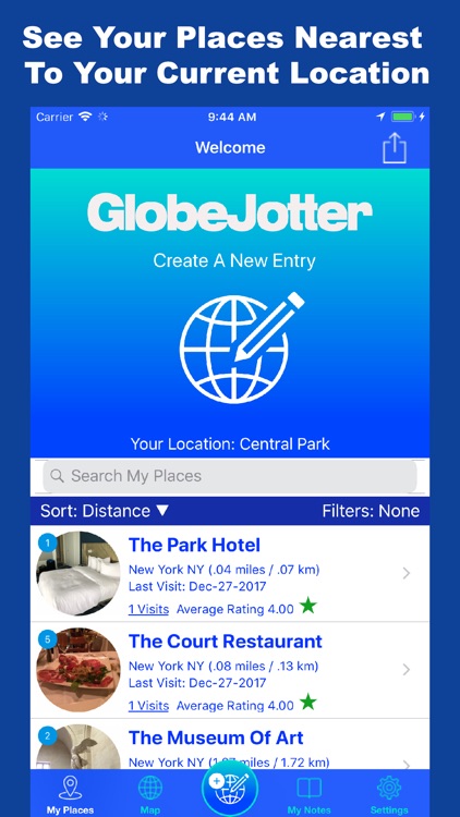 GlobeJotter screenshot-0