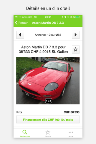 Automarkt Comparis screenshot 4