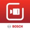 Mit der „Bosch Smart Camera“ App können Sie sowohl das Livebild als auch aufgezeichnete Videos von bis zu 10 Bosch Smart Kameras abspielen