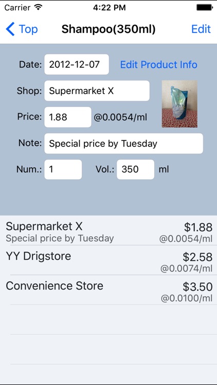 My Rock-Bottom Price List
