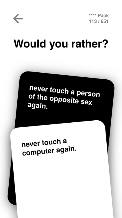 Would You Rather - Party Game