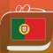 Icon Portuguese Dictionary.