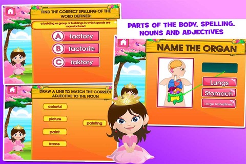 Princess 4th Grade School screenshot 4