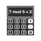 ModCalc is a modular arithmetic calculator