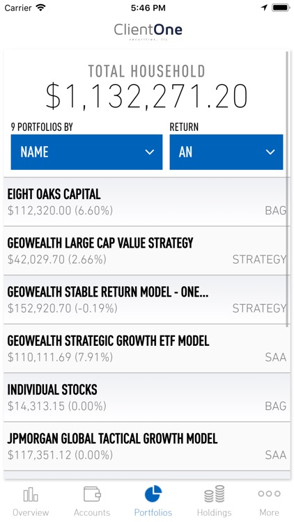 Client One screenshot-3