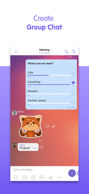 ‎Viber Messenger: Chats & Calls Screenshot