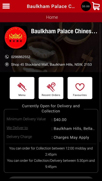 Baulkham Palace Chinese