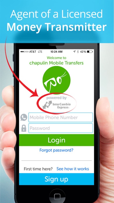 How to cancel & delete Chapulín Money Transfers from iphone & ipad 1