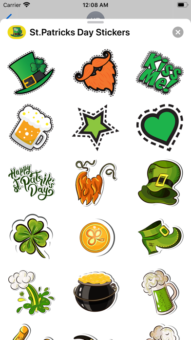 St. Patrick's Sticker Pack screenshot 4