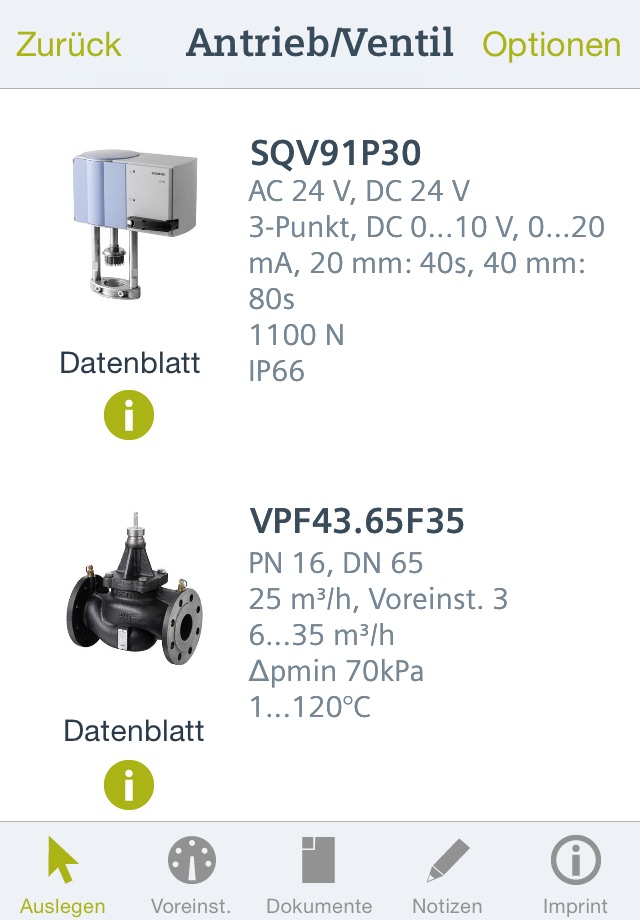 Combi Valve Sizer screenshot 4