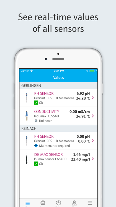 Endress+Hauser Smart Systems screenshot 3