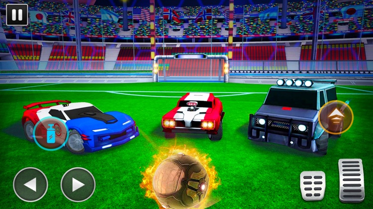 Turbo Cars League Soccer Mania screenshot-4