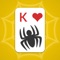 Play a classic Spider card game  on your mobile device
