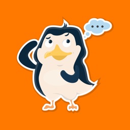 Funny Penguin Emojis Stickers