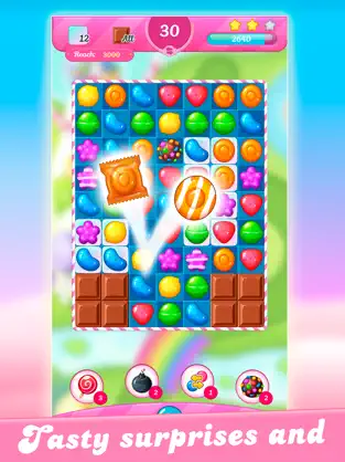 Captura de Pantalla 2 Candy Match 3: Sweet Lands iphone