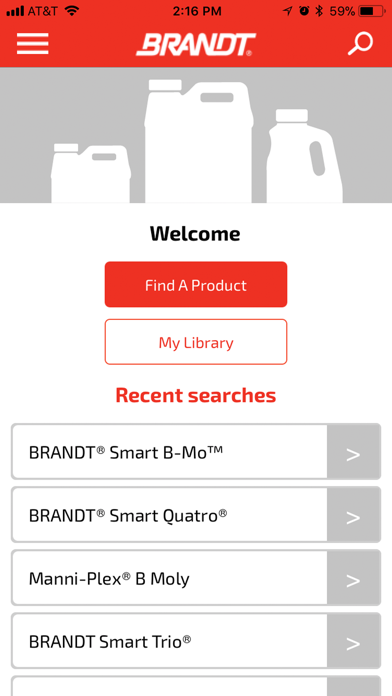 How to cancel & delete BRANDT Ag Product Finder from iphone & ipad 1