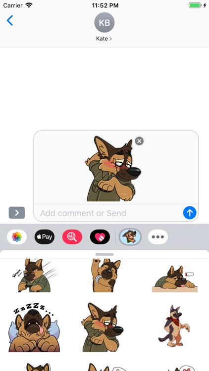 Wolf Stickers & Emojis