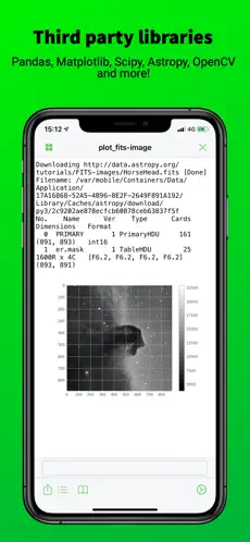 Screenshot 2 Pyto - Python 3 iphone
