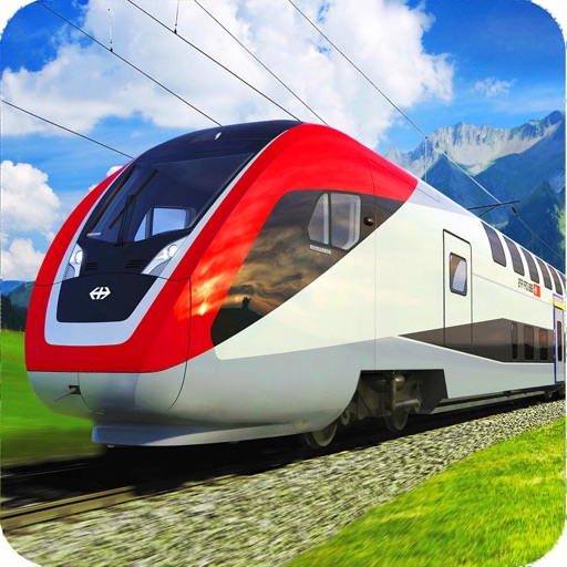 Modern Train Driving Simulator iOS App