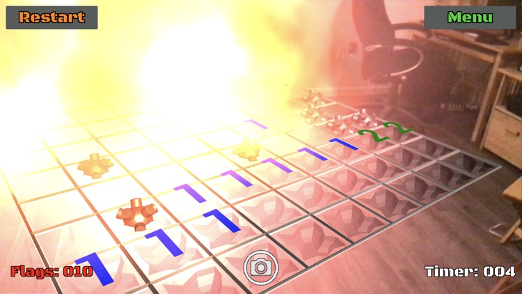 Mine Field AR screenshot-4