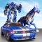 Police Robot Car - Horse game is one of the best action game from best robot games