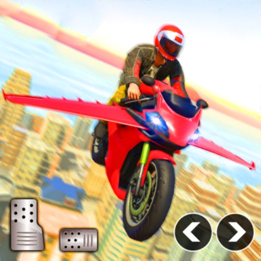 Flying Motorbike Simulator 3D