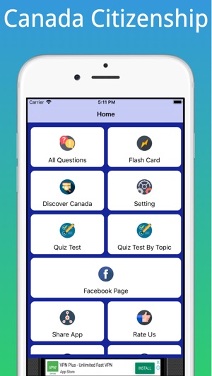 Canadian Citizenship Test 2019(圖1)-速報App