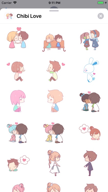 cute chibi love